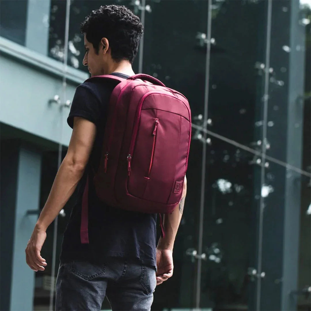 COOL CAPITAL ZILKER Mochila para laptop 15.6" pulgadas, Vino