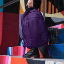 COOL CAPITAL ZILKER Mochila para laptop 15.6" pulgadas, Purpura