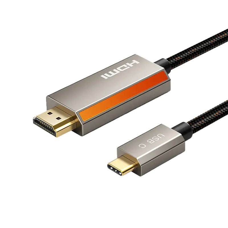 CABLETIME CC15L Cable USB-C Macho a HDMI Macho 8K 60Hz 2m CT-CMHD8K-ZG2