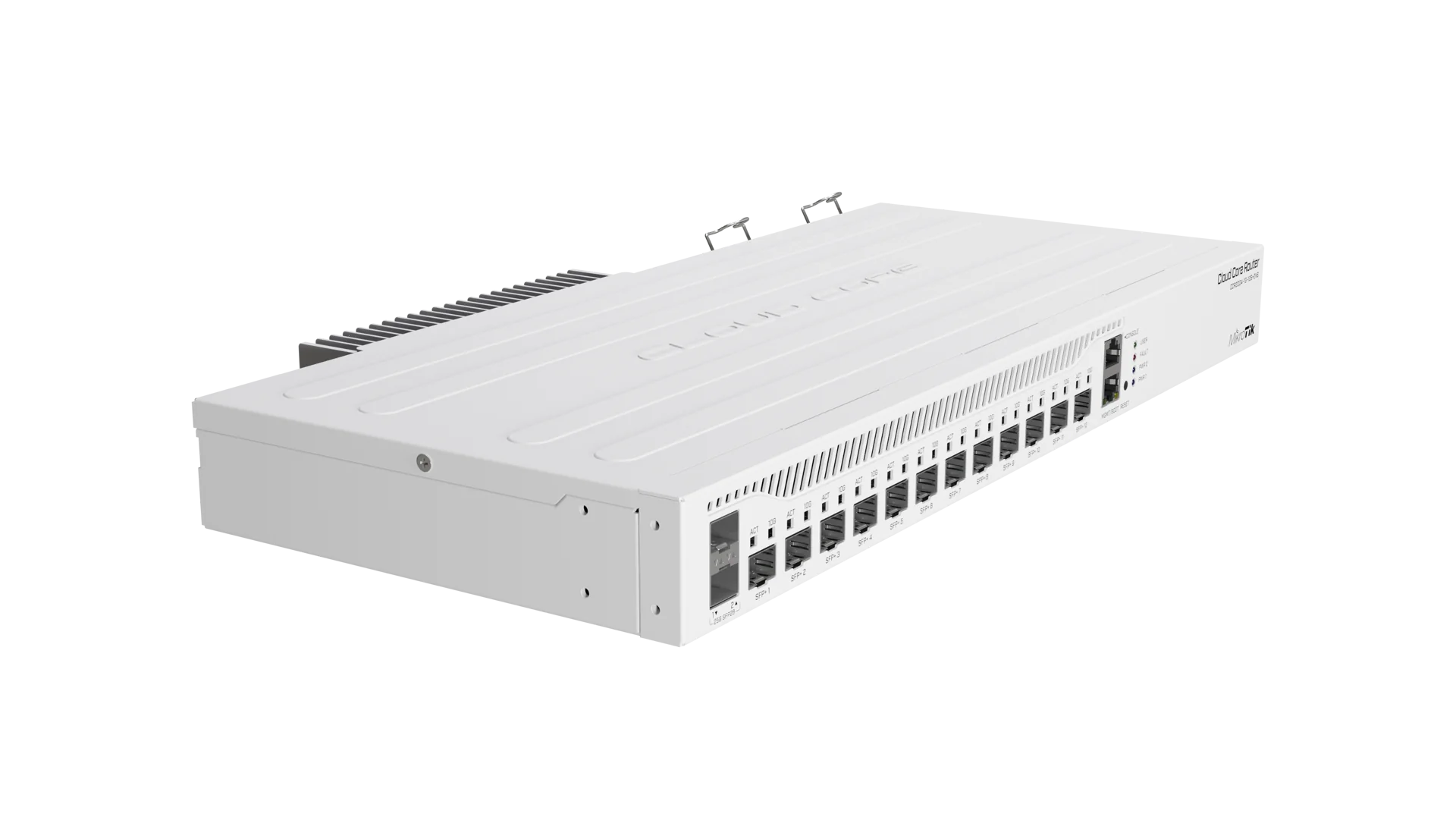 MIKROTIK CCR2004-1G-12S+2XS Router 12 Puertos SFP+ 2SFP28 Cloud Core ARM 1.7Ghz 4Gb Redundante