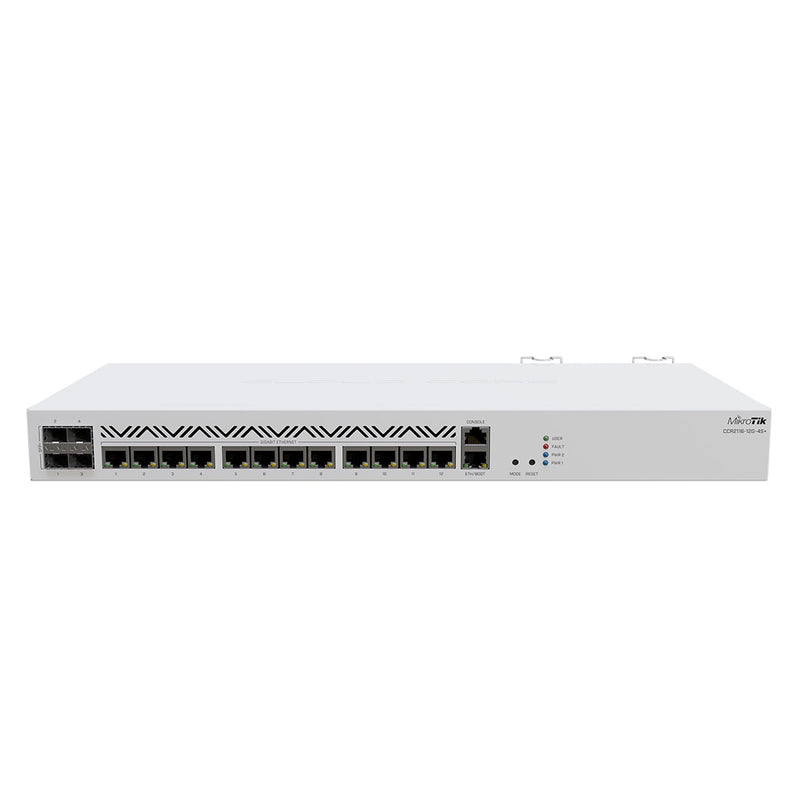 MIKROTIK CCR2116-12G-4S+ Router con 13 puertos gigabit ethernet y 4 puertos SFP+