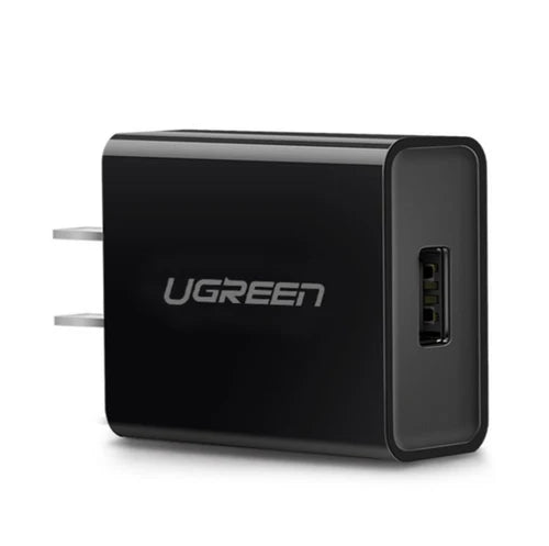 UGREEN CD122 60495 Cargador USB-A QC 3.0 de 18 W negro