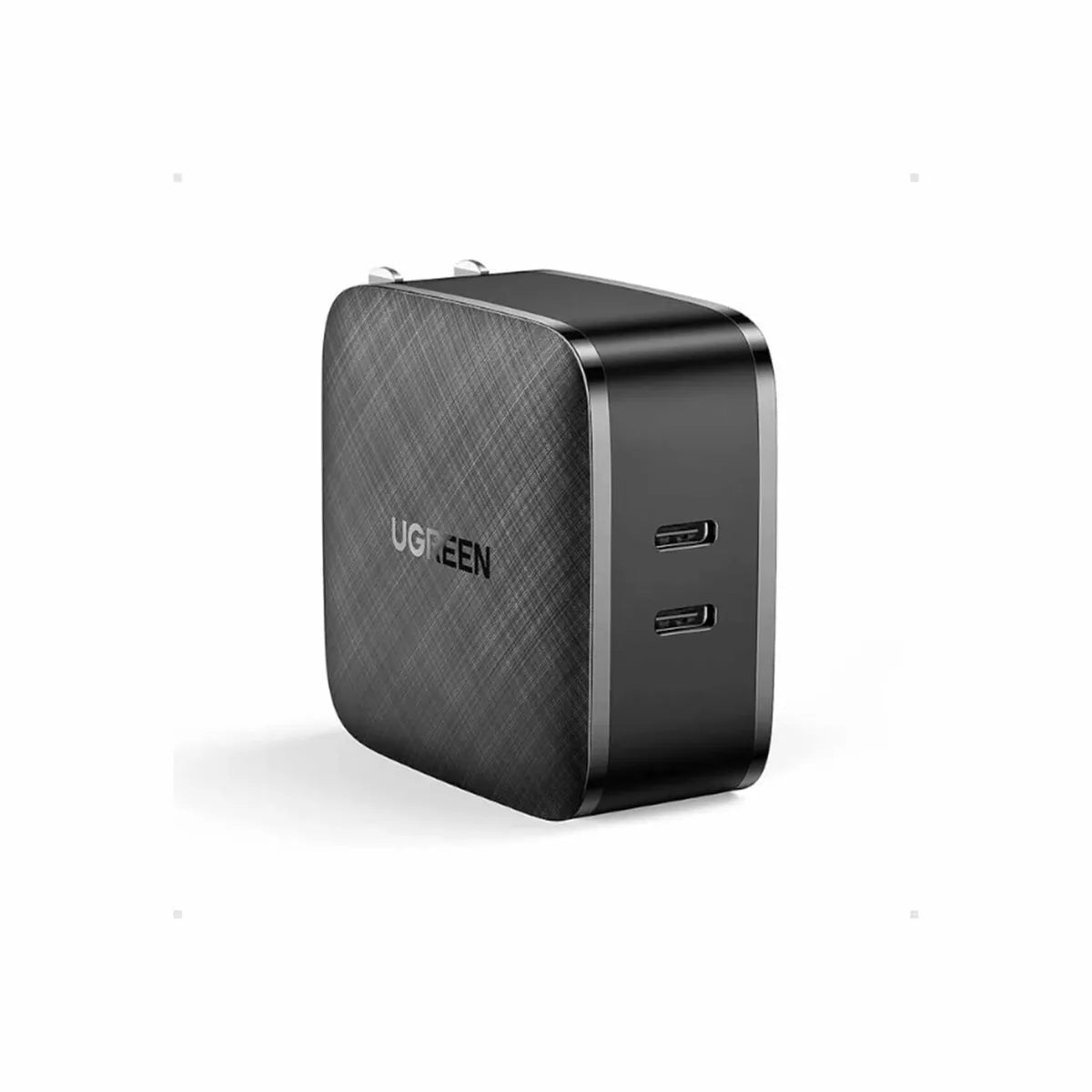 UGREEN CD216 70866 Adaptador De Corriente 2 Usb-C Carga Rapida 66W Negro