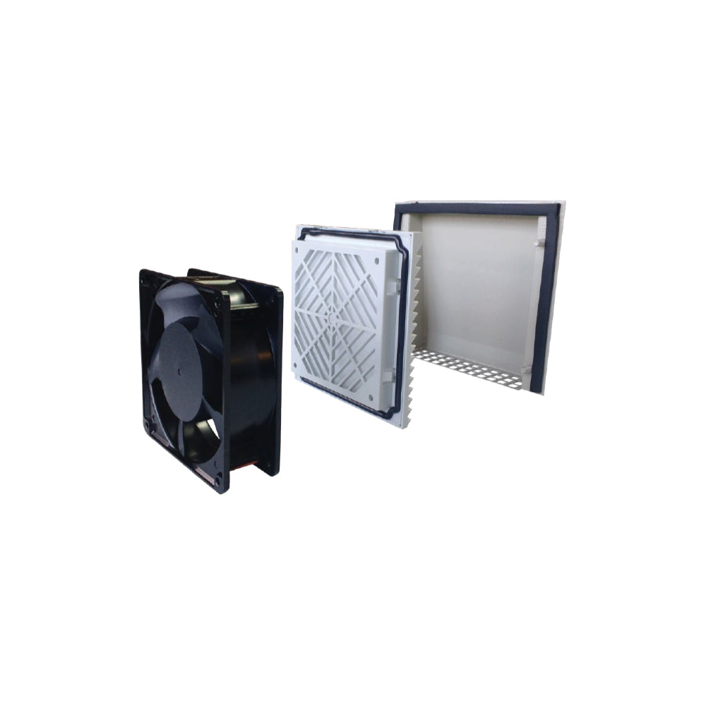 QUEST CE-2720 Gabinete de exteriores IP-65 para poste 11-RU 609 x 593 x 399mm