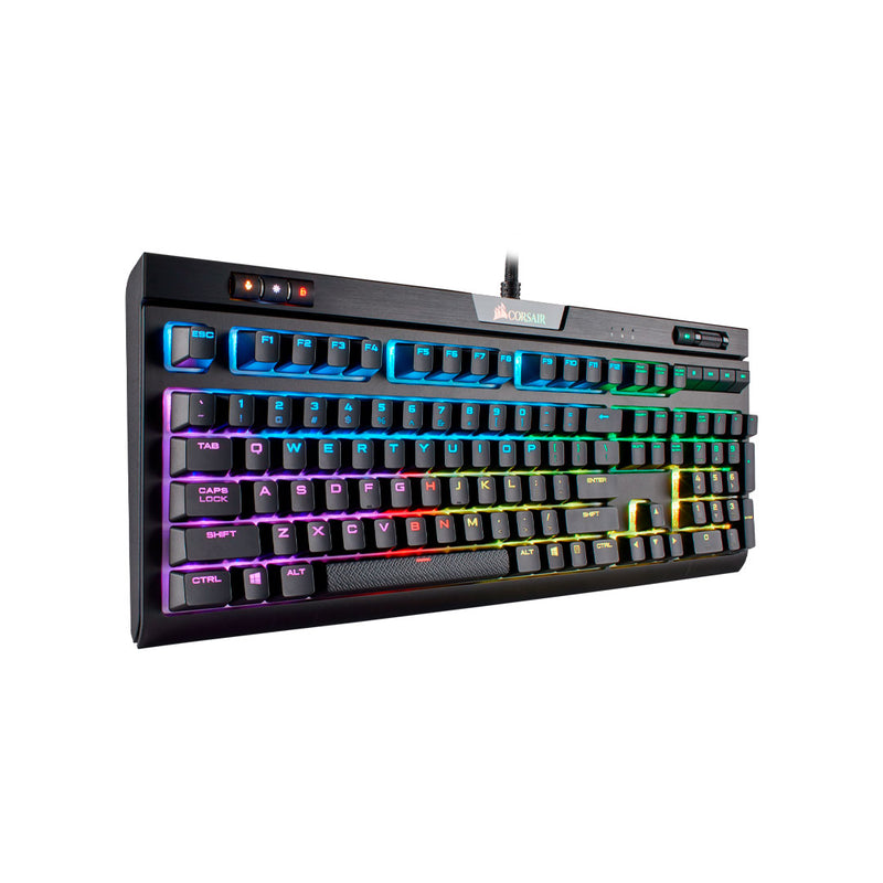 CORSAIR STRAFE RGB MK.2 Teclado Mecanico Gamer CHERRY MX Red