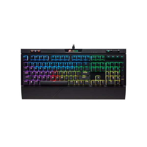 CORSAIR STRAFE RGB MK.2 Teclado Mecanico Gamer CHERRY MX Red