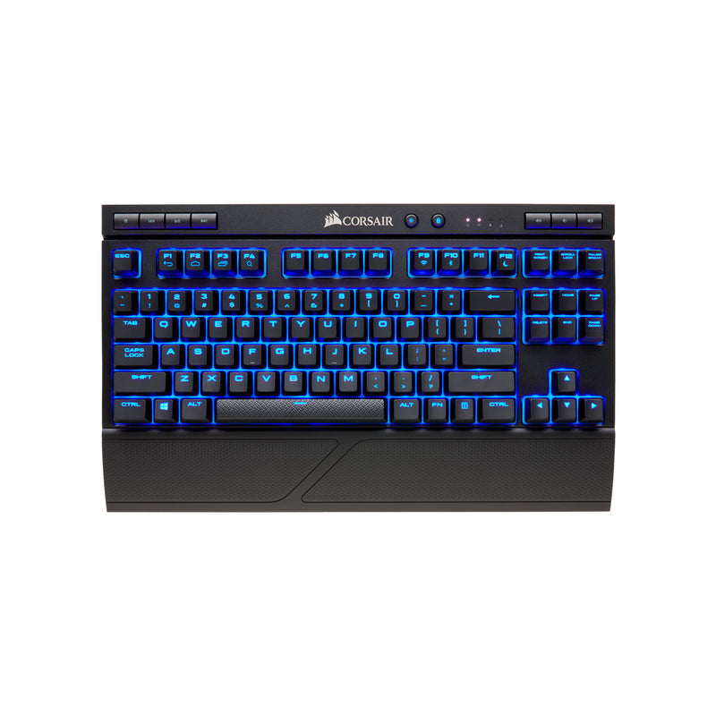 CORSAIR K63 Teclado Mecanico Wireless Blue LED CHERRY MX Red