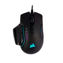 CORSAIR GLAIVE RGB PRO Mouse 18000DPI 7 botones Alumínio