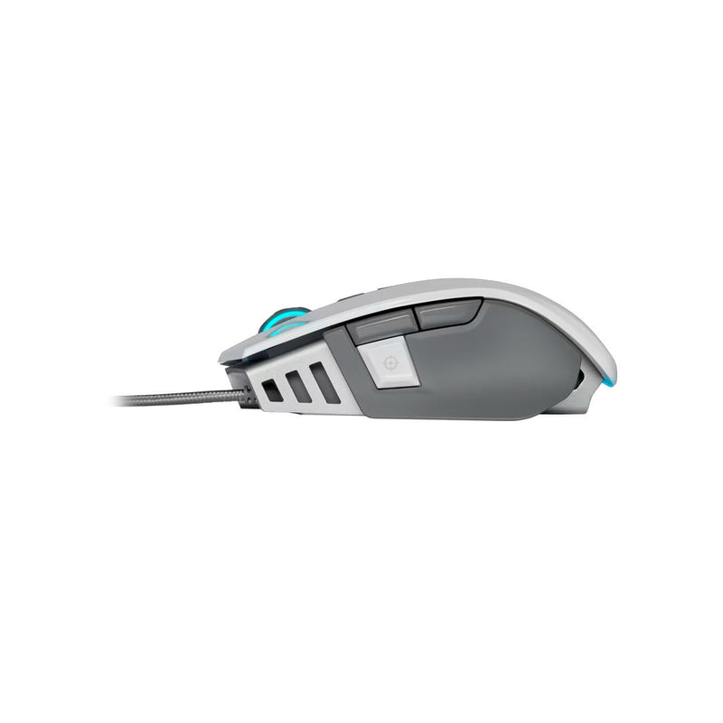 CORSAIR M65 RGB ELITE Mouse Gamer 18000DPI 8 botones Blanco