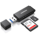 UGREEN CM104 40752 Lector de Tarjetas SD Portátil Doble Ranura