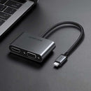 UGREEN CM162 50505 Adaptador USB-C a HDMI y VGA