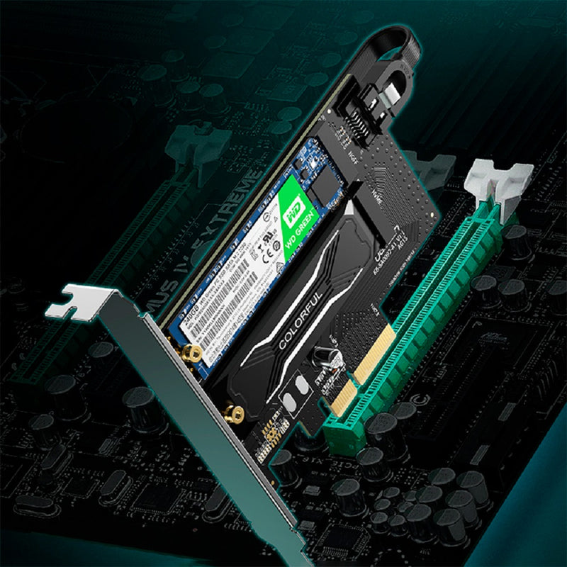 UGREEN CM302 70504 Tarjeta PCIe x4 para SSD x2 M.2 NVME/SATA