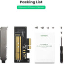 UGREEN CM302 70503 Tarjeta de Expansión M.2 NVME a PCI-E3.0X4