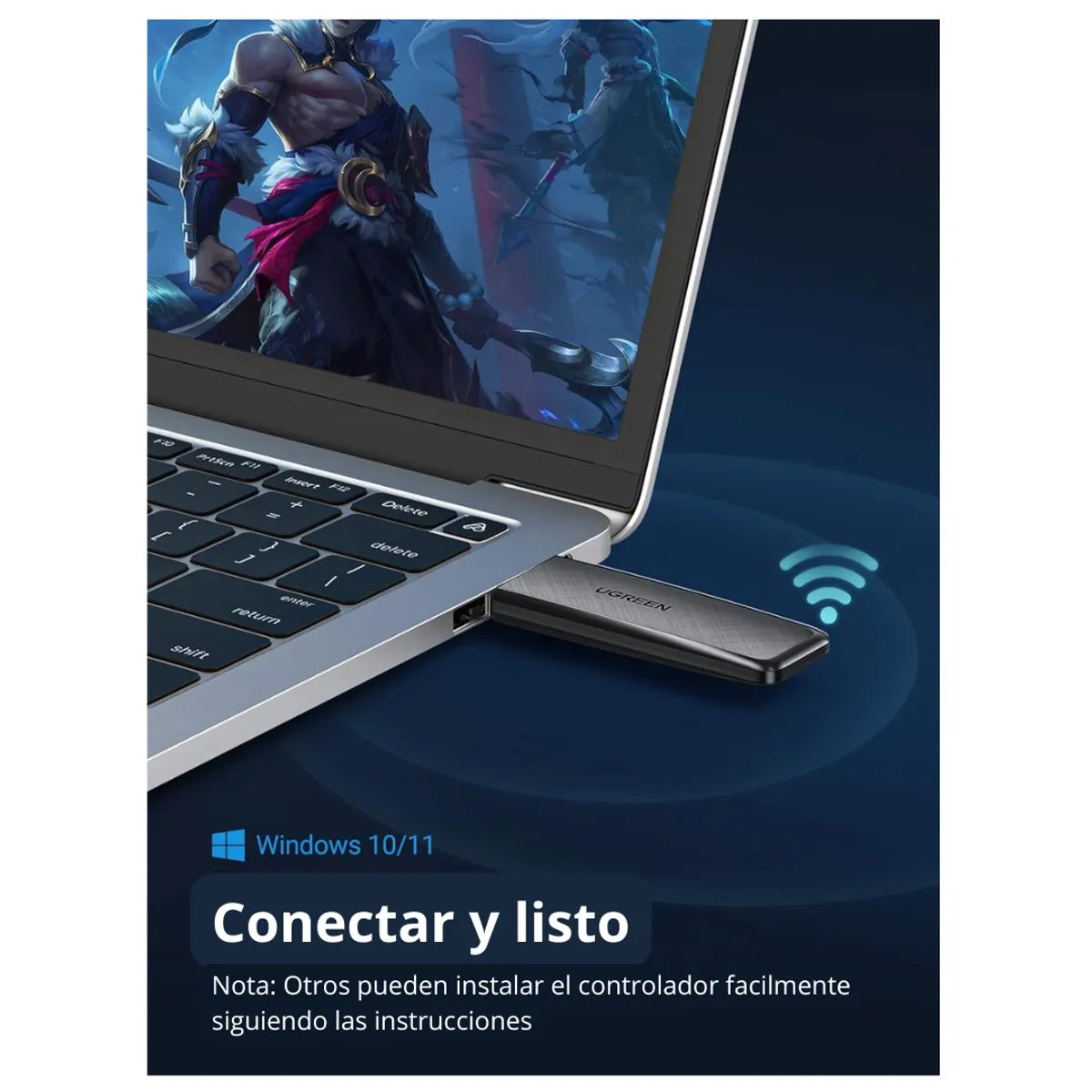 UGREEN CM492 50340 Adaptador USB WI-FI AC1300
