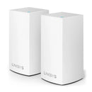LINKSYS WHW0102 VELOP Pacote com 2 unidades. Sistema WiFi Smart Mesh AC1300, Branco