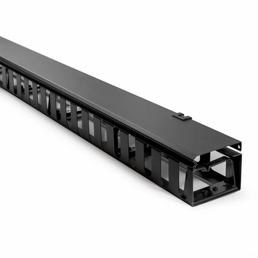 QUEST OV-4513 Organizador de Cables Vertical 45RU Doble Ducto 60x80mm