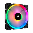 CORSAIR LL140 RGB Cooler LED Dual Light Loop 140mm 2-Pack