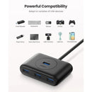 UGREEN CR113 20291 Hub de 4 Puertos USB 3.0 Adaptador Portable