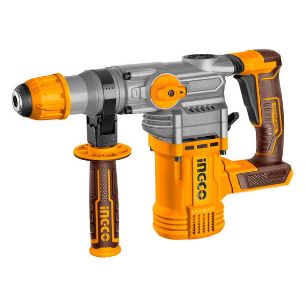 INGCO CRHLI20288 Rotomartillo inalámbrico 20V 4.5J (incluye accesorios)(no incluye batería ni cargador)