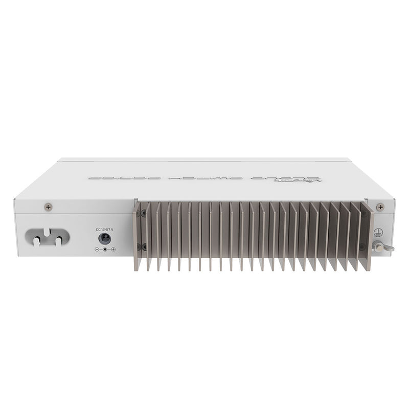 MIKROTIK CRS309-1G-8S+IN Switch con 8 ranuras SFP+ y un puerto ethernet gigabit, modelo de escritorio o rack