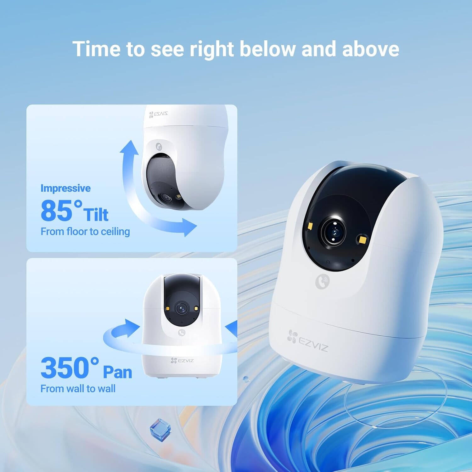 EZVIZ C6N G1 3K Camara de Seguridad WIFI 5MP PT350 WDR Inteligente