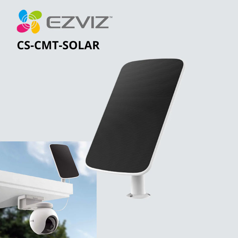 EZVIZ CMT-SOLAR Panel Solar para cámaras con batería EZVIZ, IP65, 6.18w