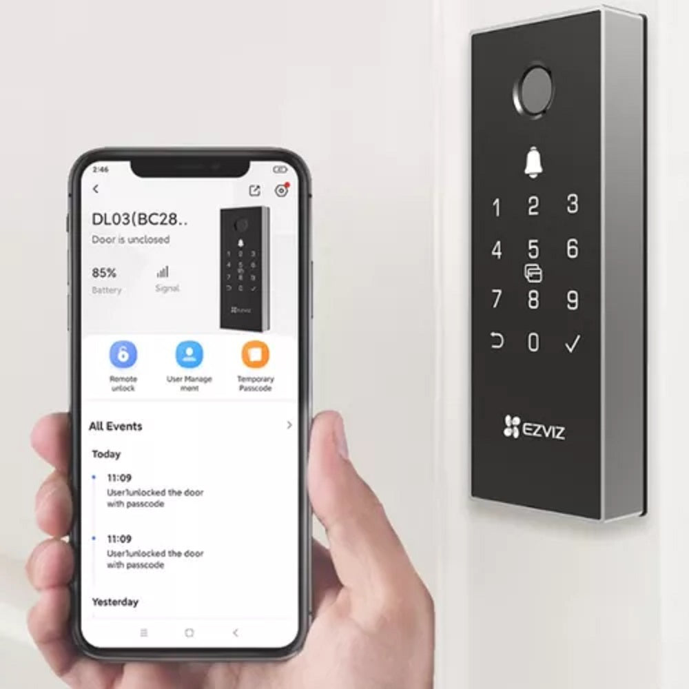 Ezviz Dl03 Pro Cerradura Inteligente Rim Lock Huella Wifi Bt