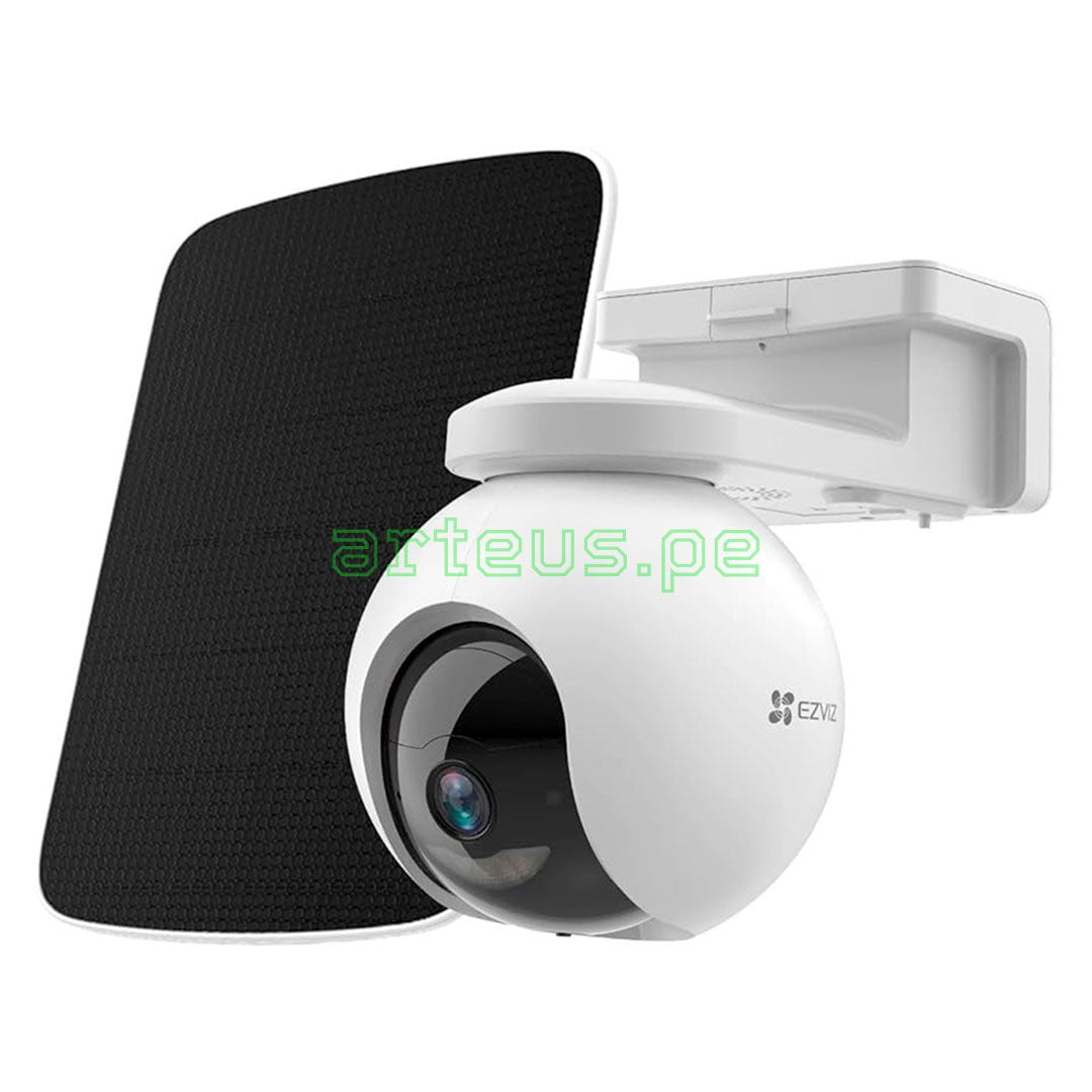 EZVIZ EB8 4G 4K Cámara de Seguridad 8MP PT Exterior 4K con Panel Solar