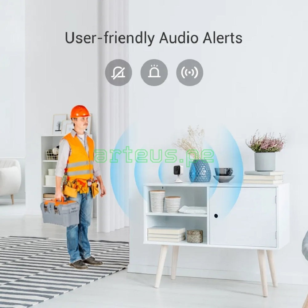 EZVIZ C1HC Cámara de Seguridad WIFI 2MP Full HD Micrófono, Audio, Detección de Movimiento