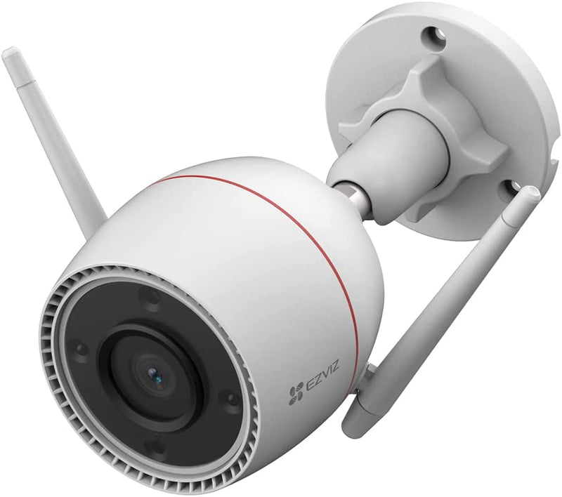 Câmera de segurança EZVIZ H3C 2K WIFI 3MP áudio bidirecional Alexa, detecta humanos
