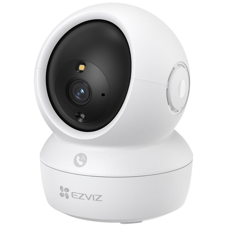 EZVIZ H6C PRO 1080P Cámara de Seguridad inteligente WIFI 2MP Full HD PT 360º Audio bidireccional Detección de movimiento Autotraking Videollamada - CS-H6c-R105-1L2WF