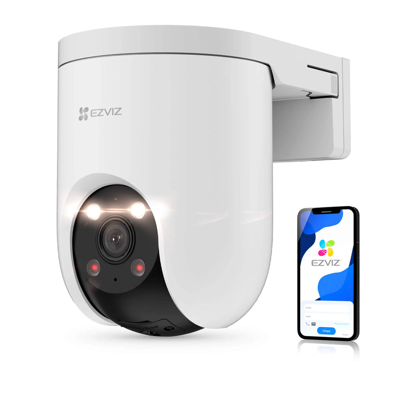 EZVIZ H8C 2K+ 4MP 360º WIFI Security Camera 2-Way Audio Human Detection, Auto Tracking, Alexa