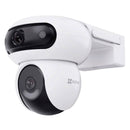 EZVIZ H90 DOUBLE WIFI PT 360º security camera 4MP dual lens 2K+ and 2k+ with dual rotation 2-way audio siren and deterrent light 