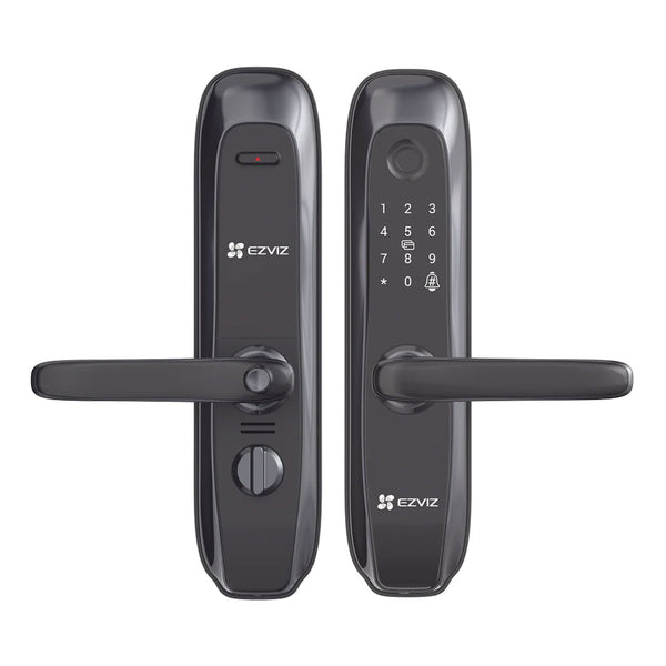 EZVIZ L2S Cerradura smart desbloquea con código, tarjeta, llave y huella