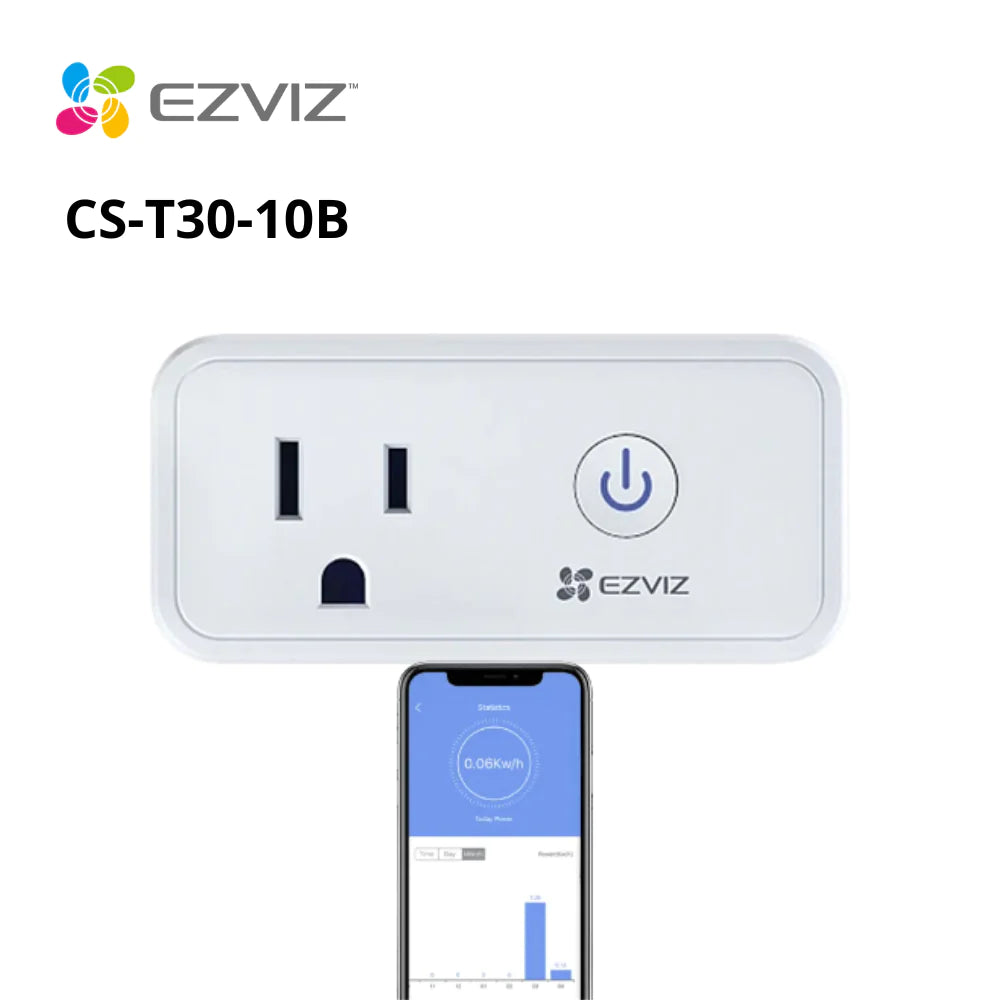 EZVIZ T30-10B Enchufe Inteligente Wifi Domotica Alexa