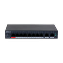 DAHUA DH-CS4010-8GT-110, Switch 8 Giga POE Ports and 2 Giga Uplink 110w