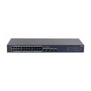 DAHUA CS4226-24ET-240 Cloud Switch 24 POE Ports 10/100Mbps, 2Uplink Giga, 2SFP, 240w. Manage in cloud, Layer 2