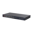 DAHUA DH-CS4226-24ET-375, Cloud Switch 24 POE Ports 10/100Mbps, 2Uplink Giga, 2SFP, 375w. Manage in cloud, Layer 2