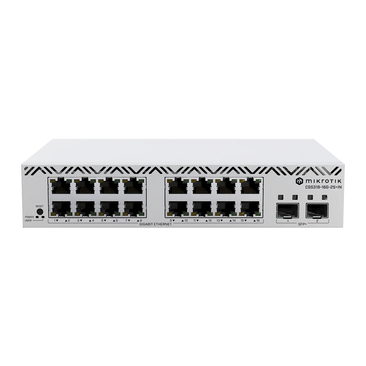 Mikrotik CSS318-16G-2S+IN Switch 16 Puertos Gigabit Ethernet SFP+ 10G