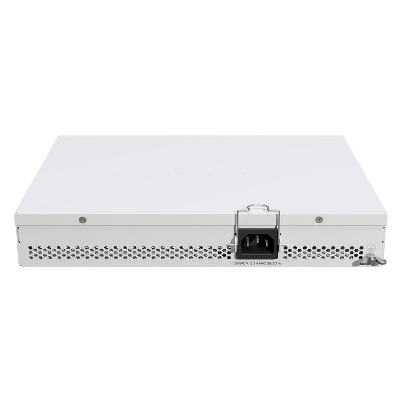 MIKROTIK CSS610-8P-2S+IN Switch con 8 puertos Gigabit compartimentos SFP+ SwOS carcasa de escritorio fuente de alimentación
