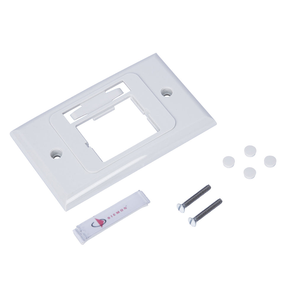 SIEMON CT2-HFPA-02 Placa Multimedia Horizontal 1 Modulo