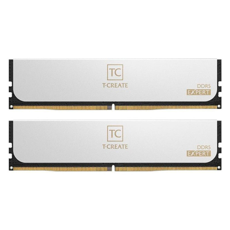 TEAMGROUP EXPERT Memoria RAM DDR5 32GB 2x16GB 6400MHz Blanco