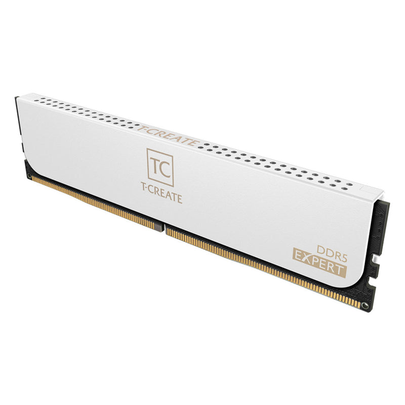 TEAMGROUP EXPERT Memoria RAM DDR5 64GB 2x32GB 6400MHz Blanco
