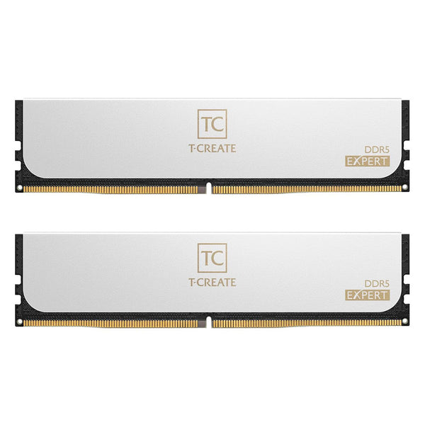 TEAMGROUP EXPERT Memoria RAM DDR5 64GB 2x32GB 6400MHz Blanco