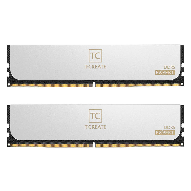 TEAMGROUP EXPERT Memoria RAM DDR5 64GB 2x32GB 6400MHz Blanco