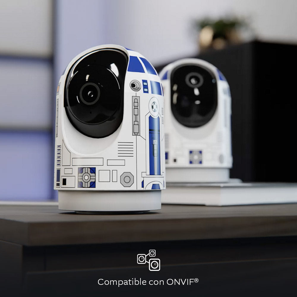 NEXXT SOLUTIONS NHC-IP15 R2 Cámara de Seguridad WIFI 3MP 360° STAR WARS R2D2