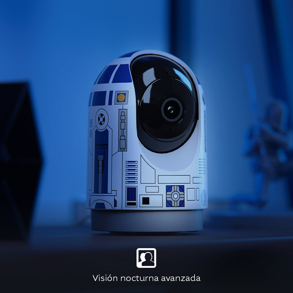 NEXXT SOLUTIONS NHC-IP15 R2 Cámara de Seguridad WIFI 3MP 360° STAR WARS R2D2