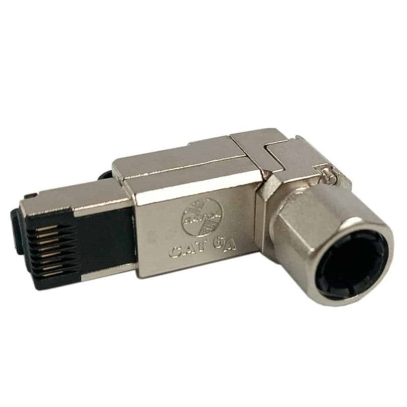 SATRA 103040002 Conector Plug RJ45 Cat6A 90º blindado