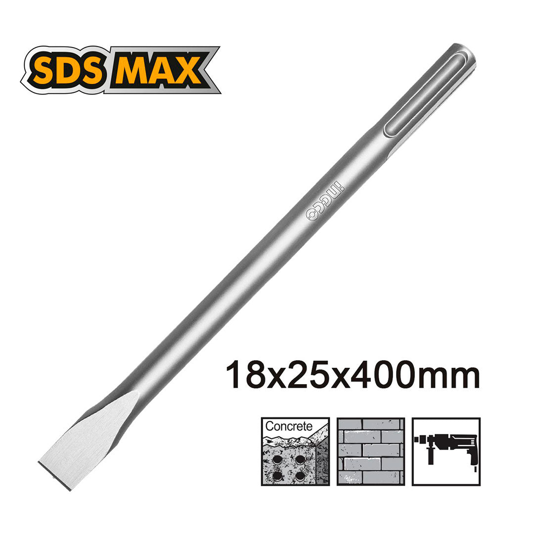 INGCO DBC0224001 Cincel SDS Max 25 X 400mm