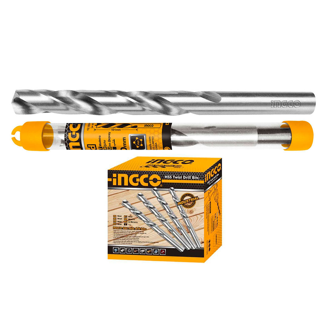 INGCO DBT1110801 Broca reforzada para metal HSS M2 8.0mm